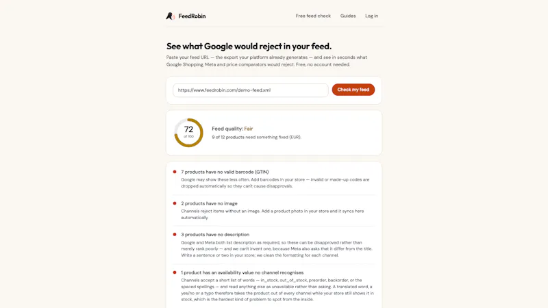FeedRobin screenshot 2