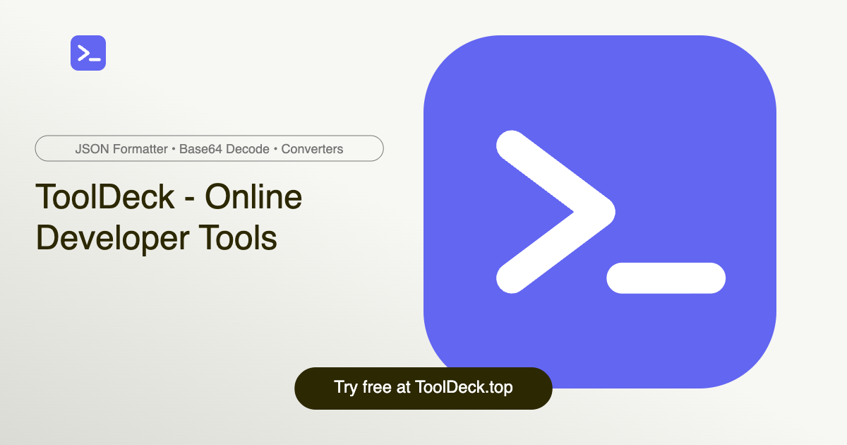 ToolDeck gallery image