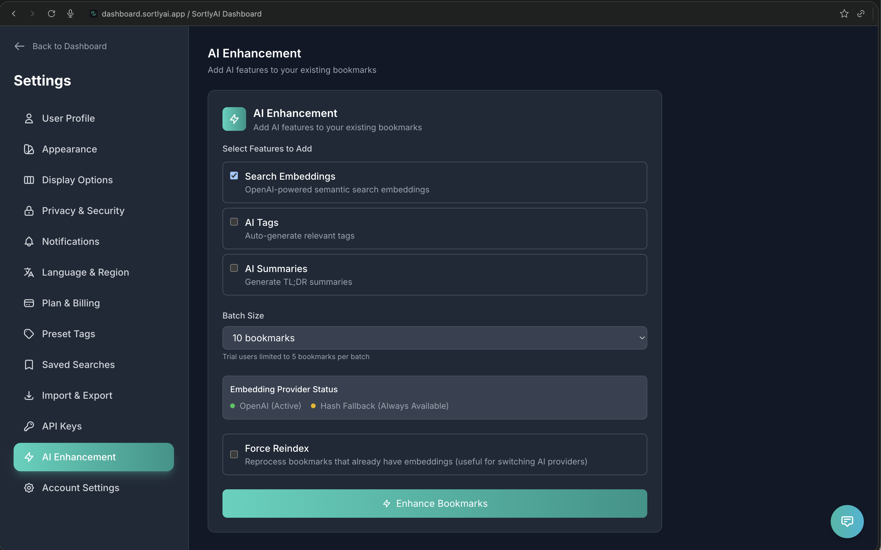 SortlyAI - Screenshot 4 showing product features and functionality