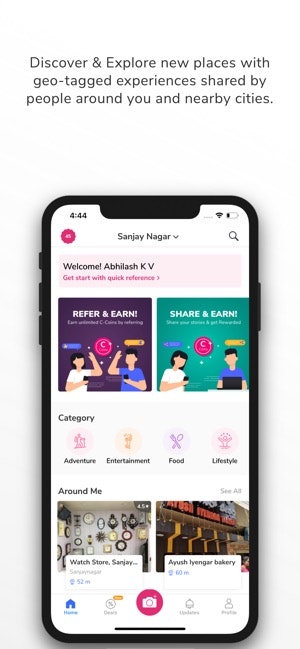 Cushy - Hyperlocal Social Experience App gallery image