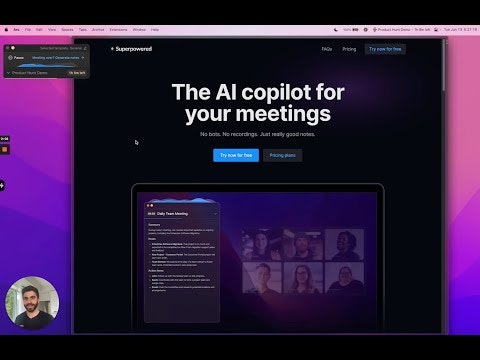 startuptile Superpowered-The AI copilot for your meetings