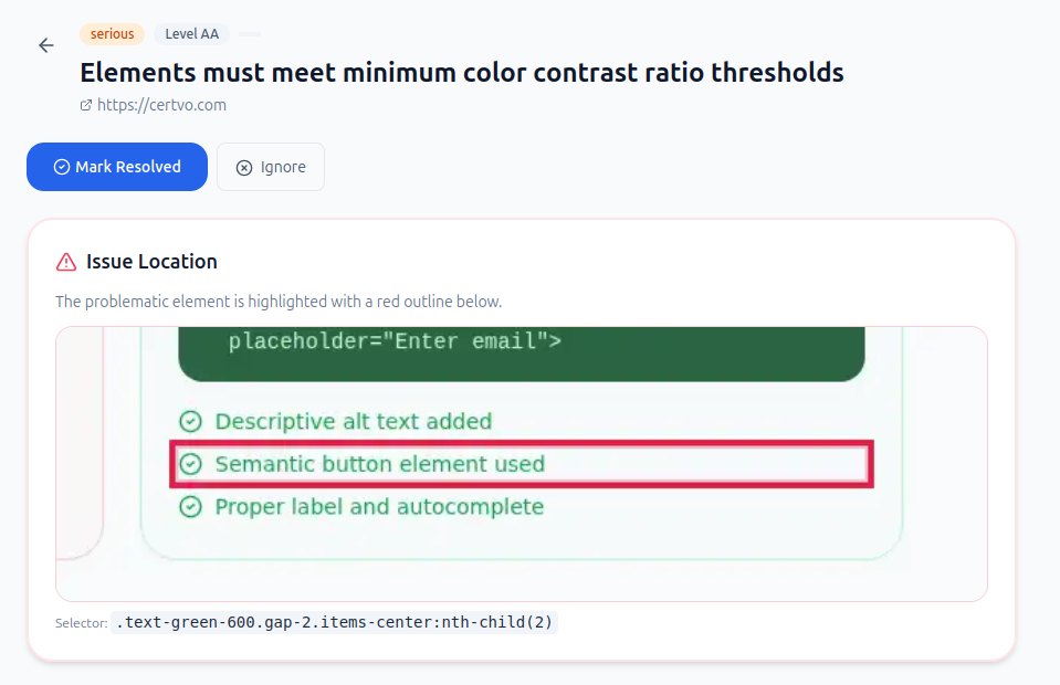 certvo.com gallery image