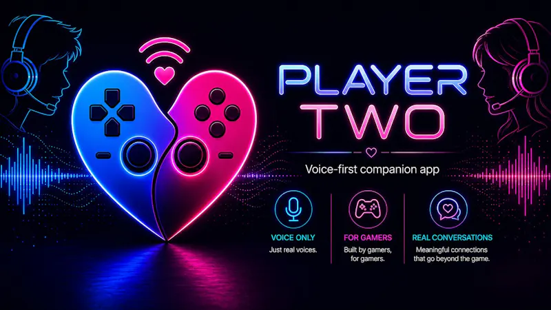 PlayerTwo Voice only companion app screenshot 1