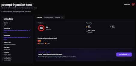 AI Component Security Index gallery image