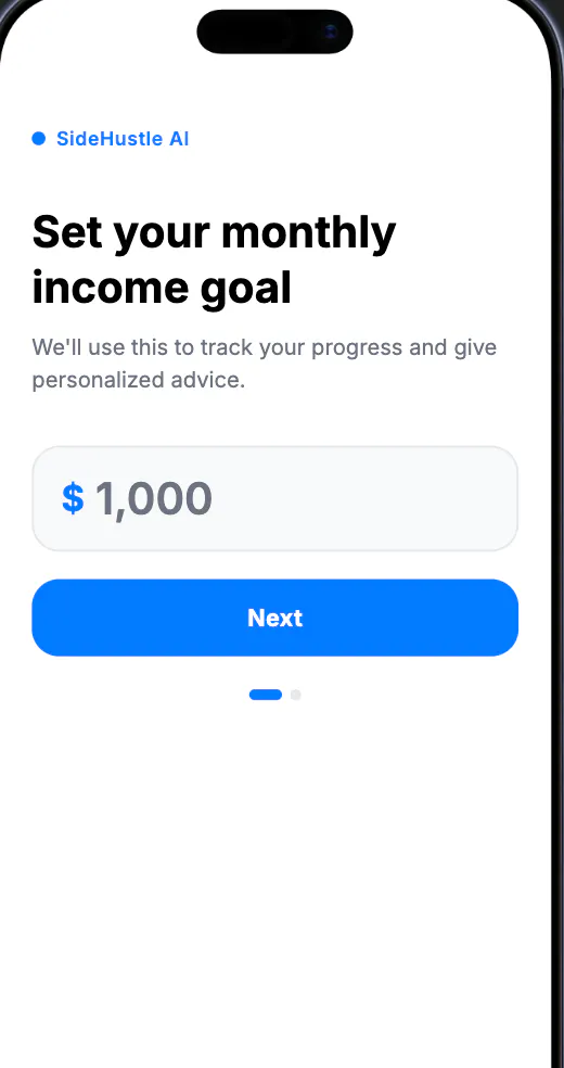 SideHustle AI のプロダクトバナー