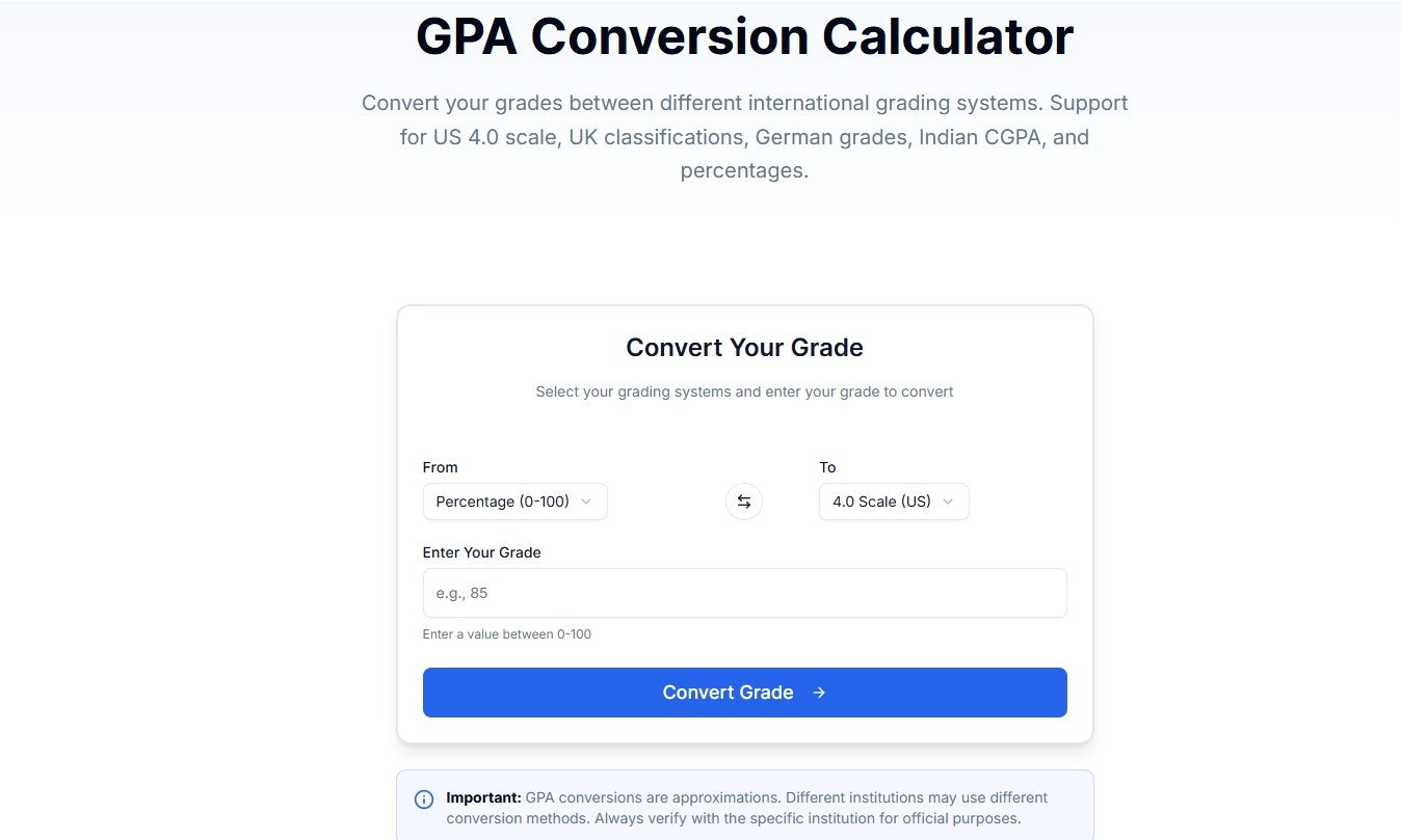 GPA Calculator Hub gallery image