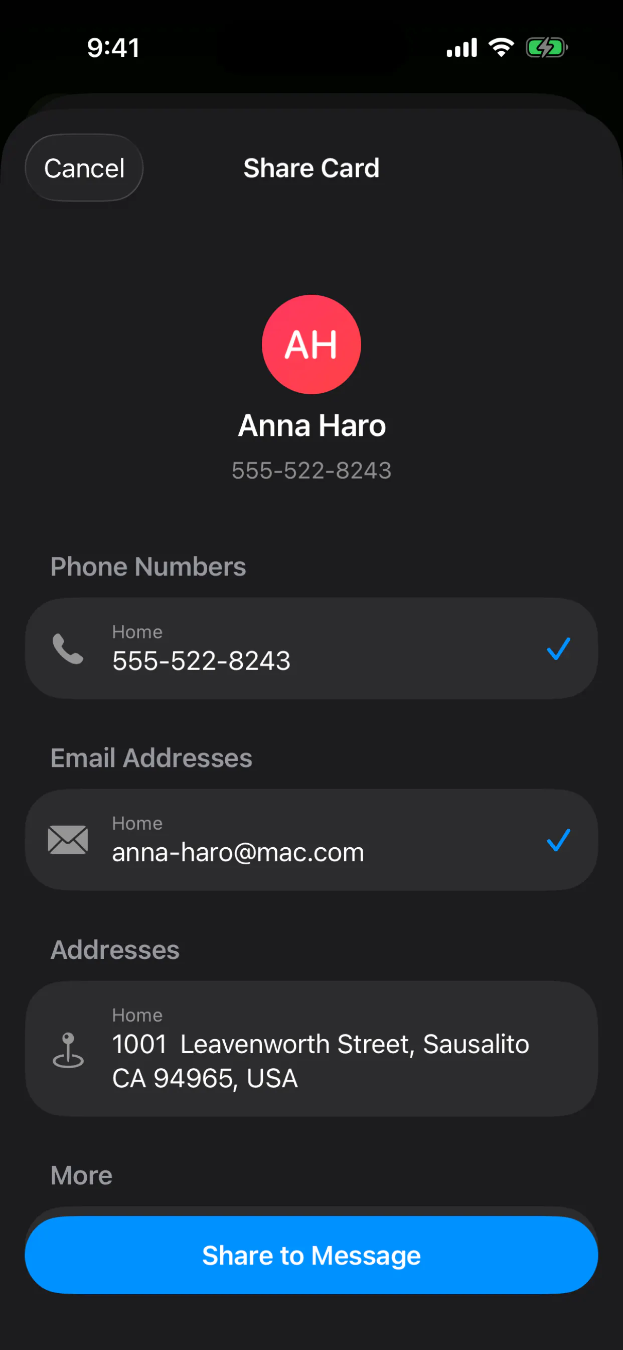 ShareContact gallery image