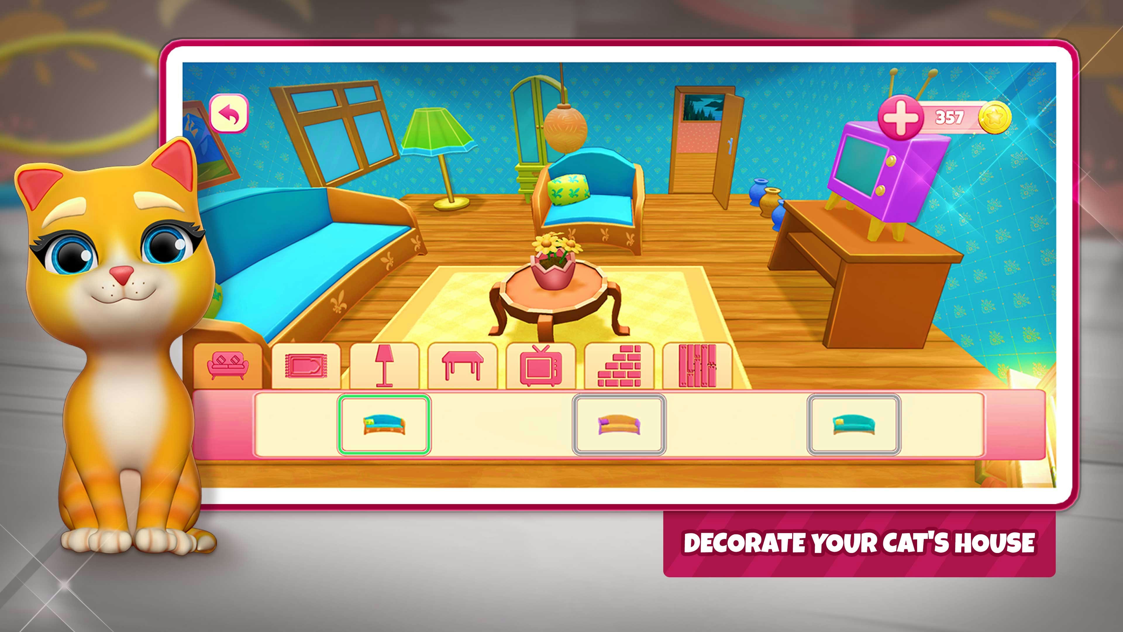 Kitty Crash: Cat Simulator oyunu - Sevimli küçük kedinizle maceraya başlamaya hazır mısınız? medya 5
