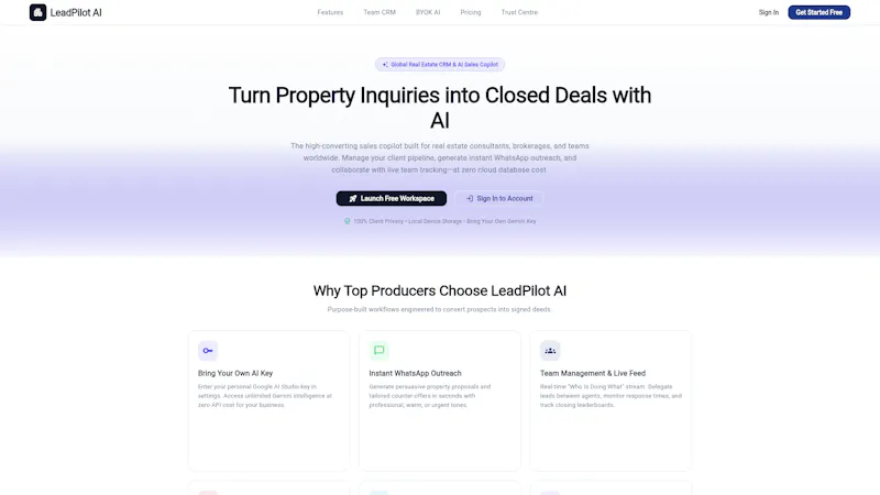 LeadPilot AI screenshot 1