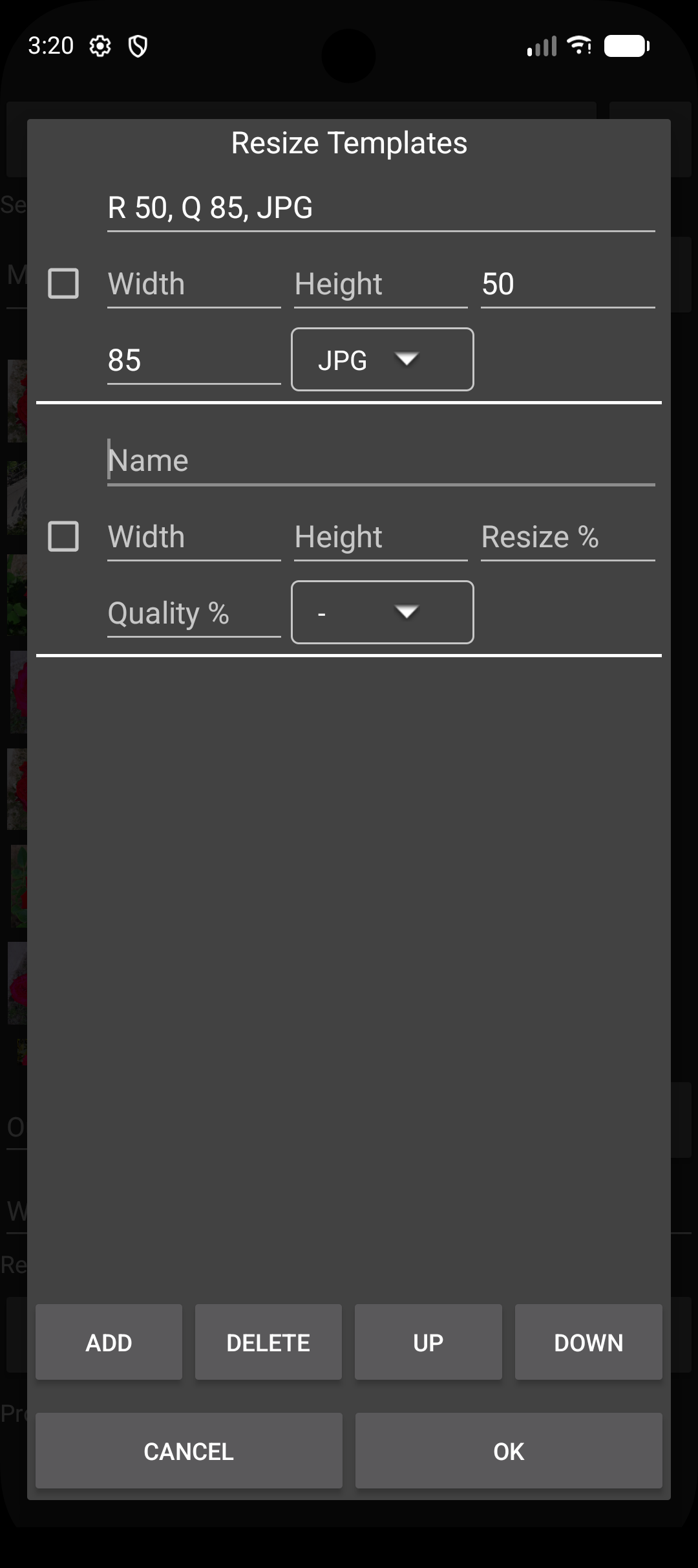 Offline Batch Photo Resizer for Android gallery image