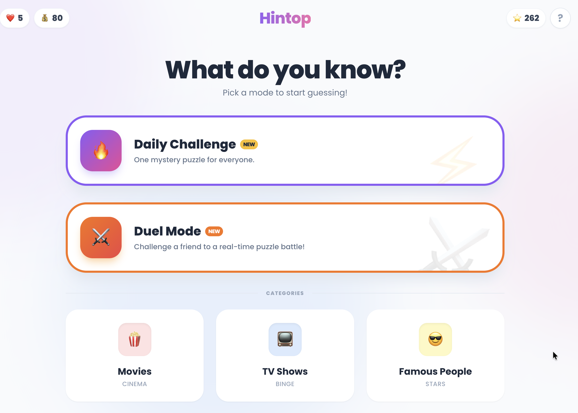 Hintop – Strategic Trivia Game gallery image