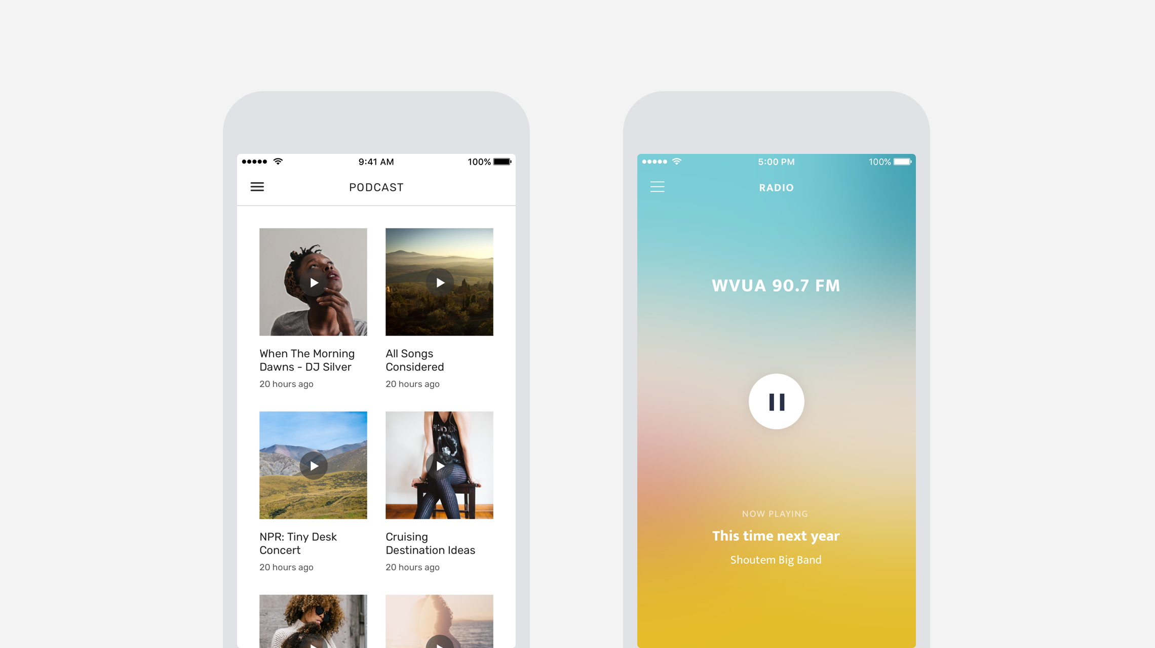 Shoutem v5 gallery image