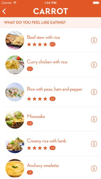 Carrot iOS gallery image