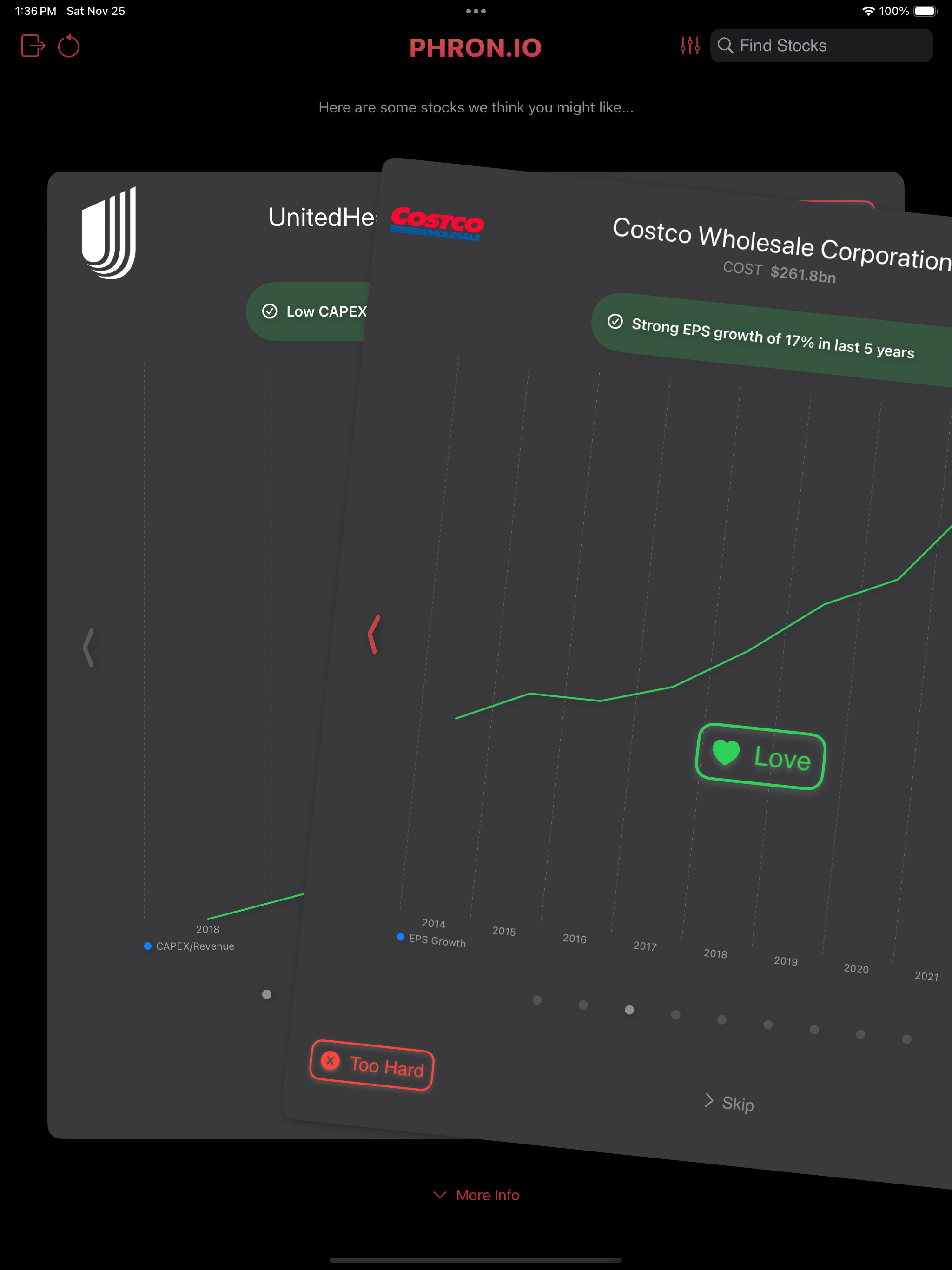 startuptile Phron.io-The next-gen AI stock screener