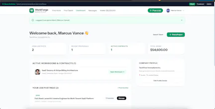 WorkForge — Upwork Clone Source Code gallery image