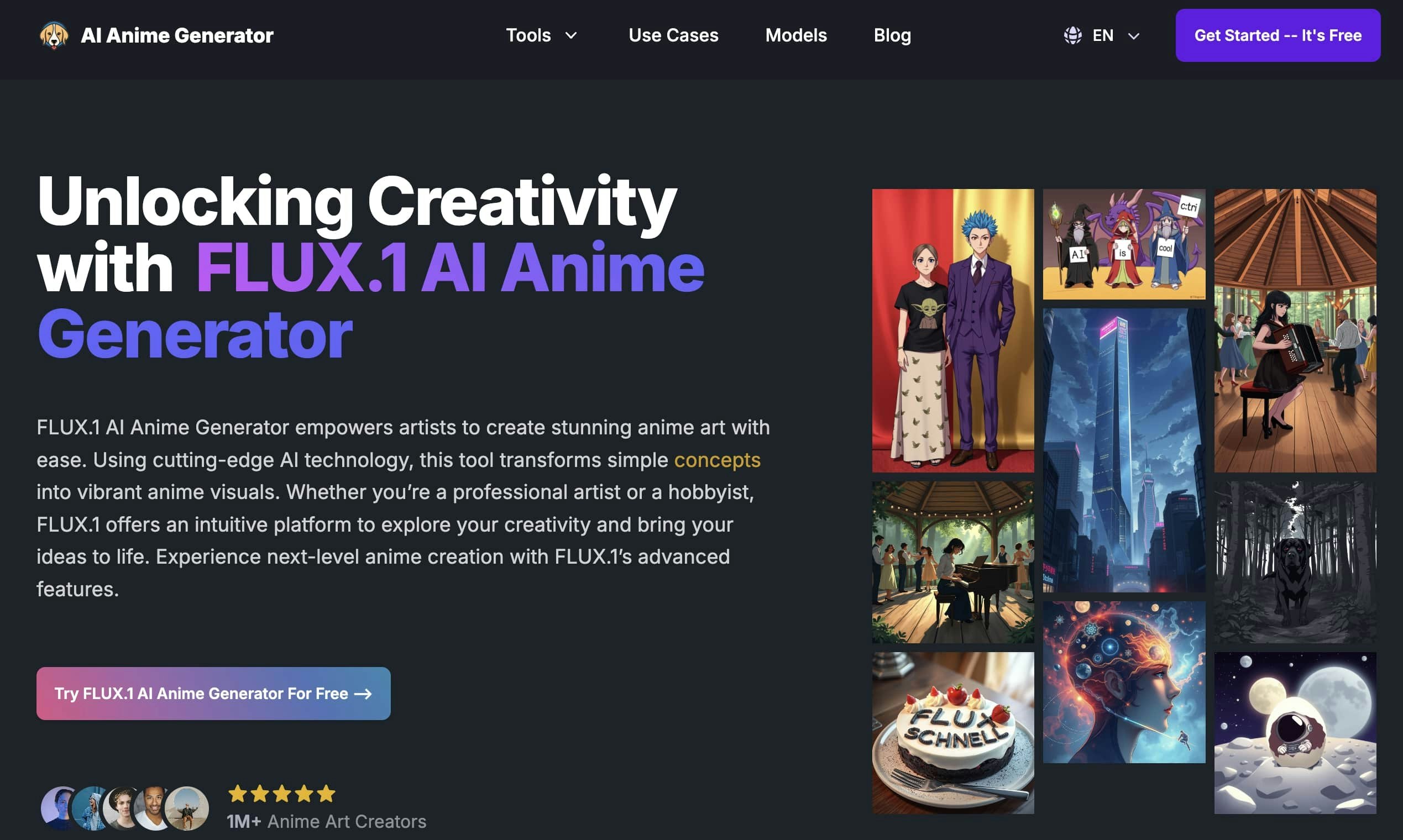 AI Anime Generator gallery image