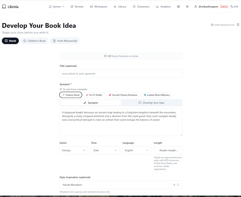 Librida screenshot 4