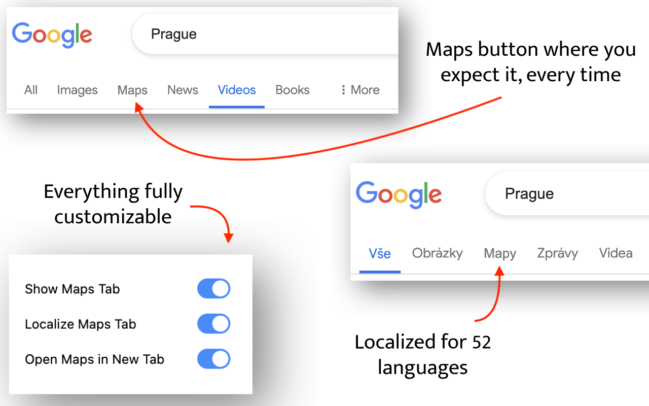 Google Maps QuickClick - Zoek naar kaarten media 2