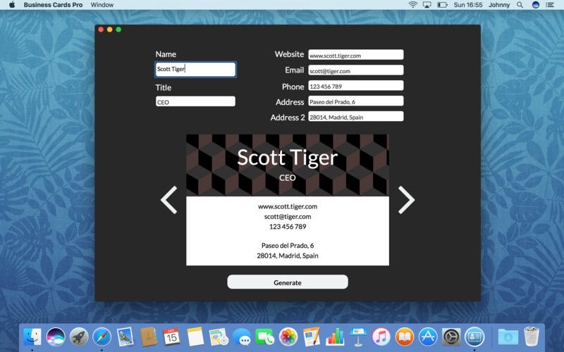 Business Cards Studio gallery image