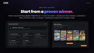 Code Maestro - Playable Ads Creator` gallery image