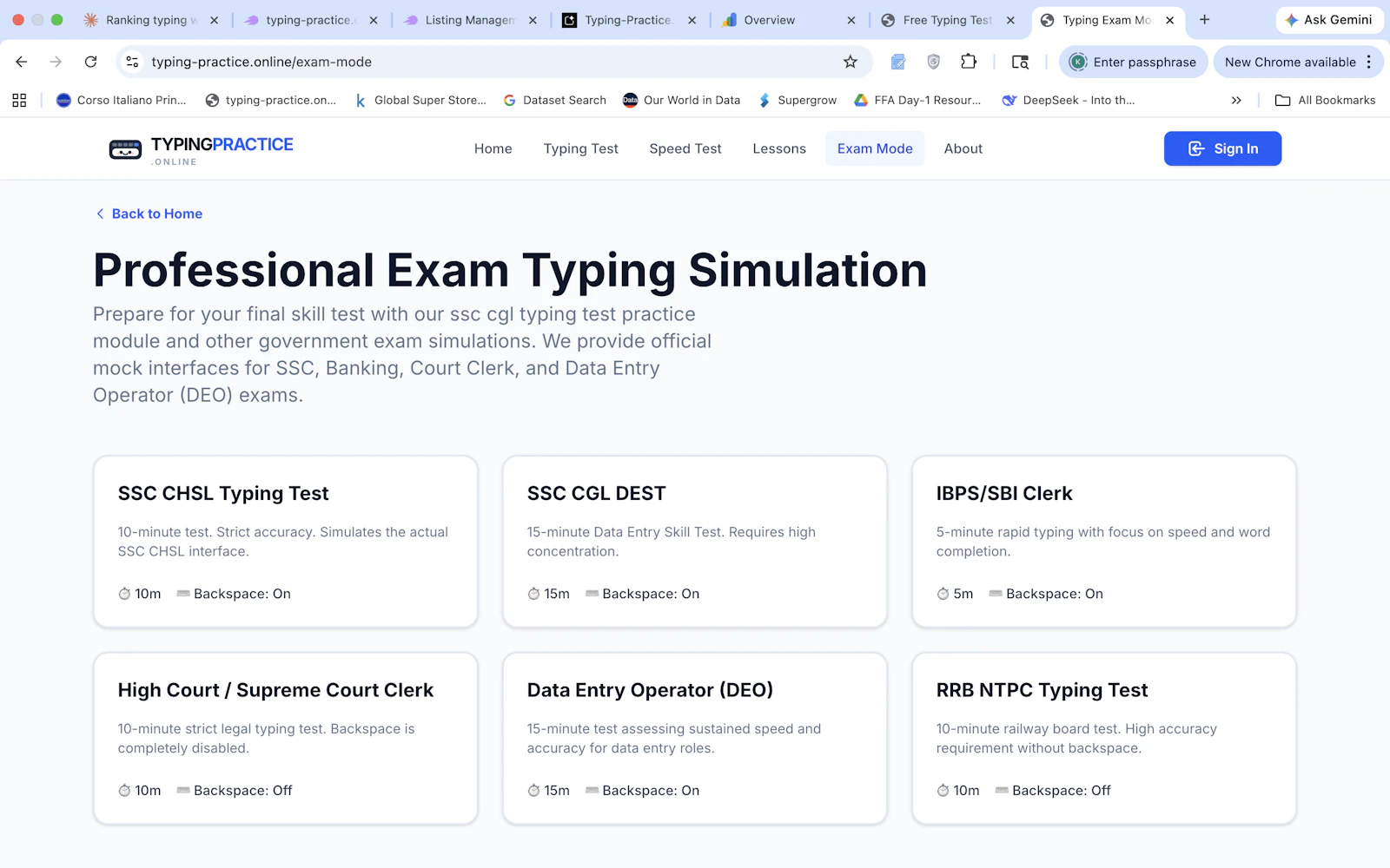 Typing Practice Online screenshot 2