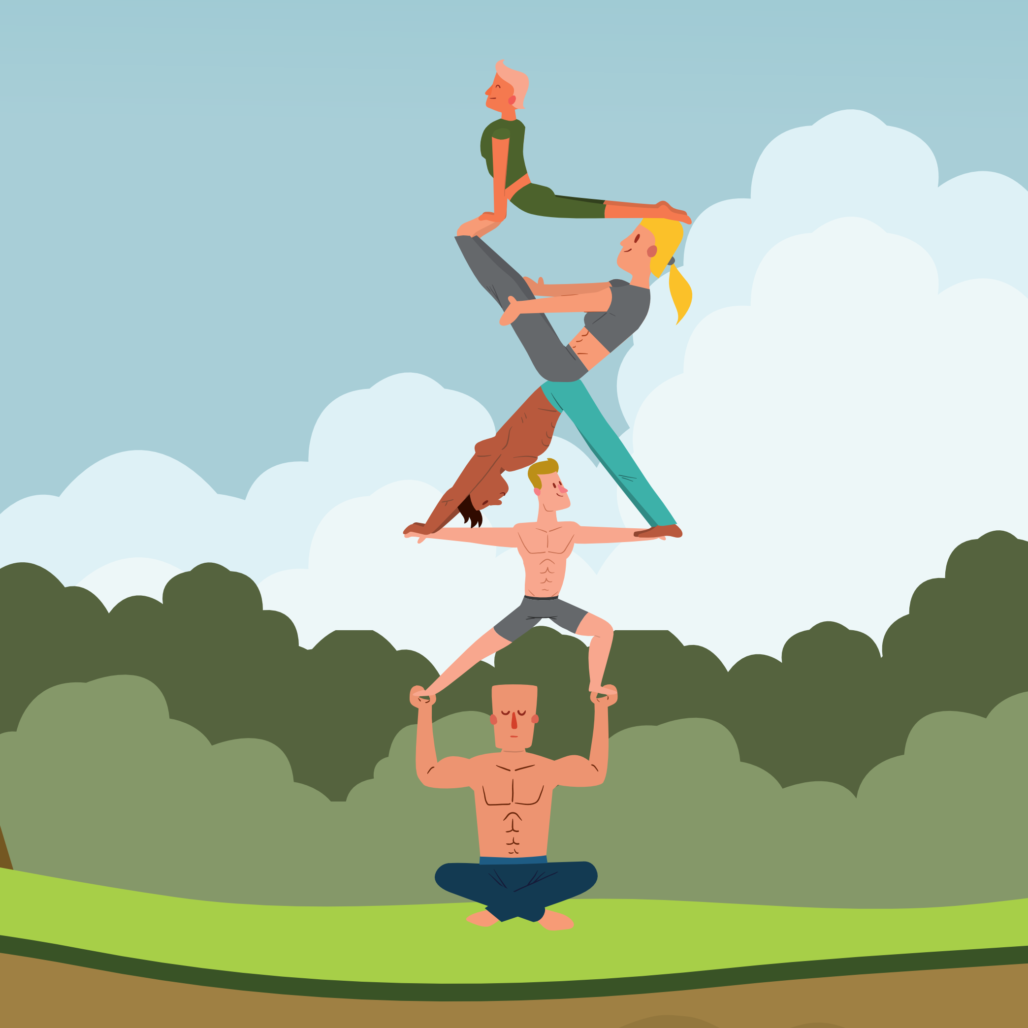 Towering Yoga Masters gallery image