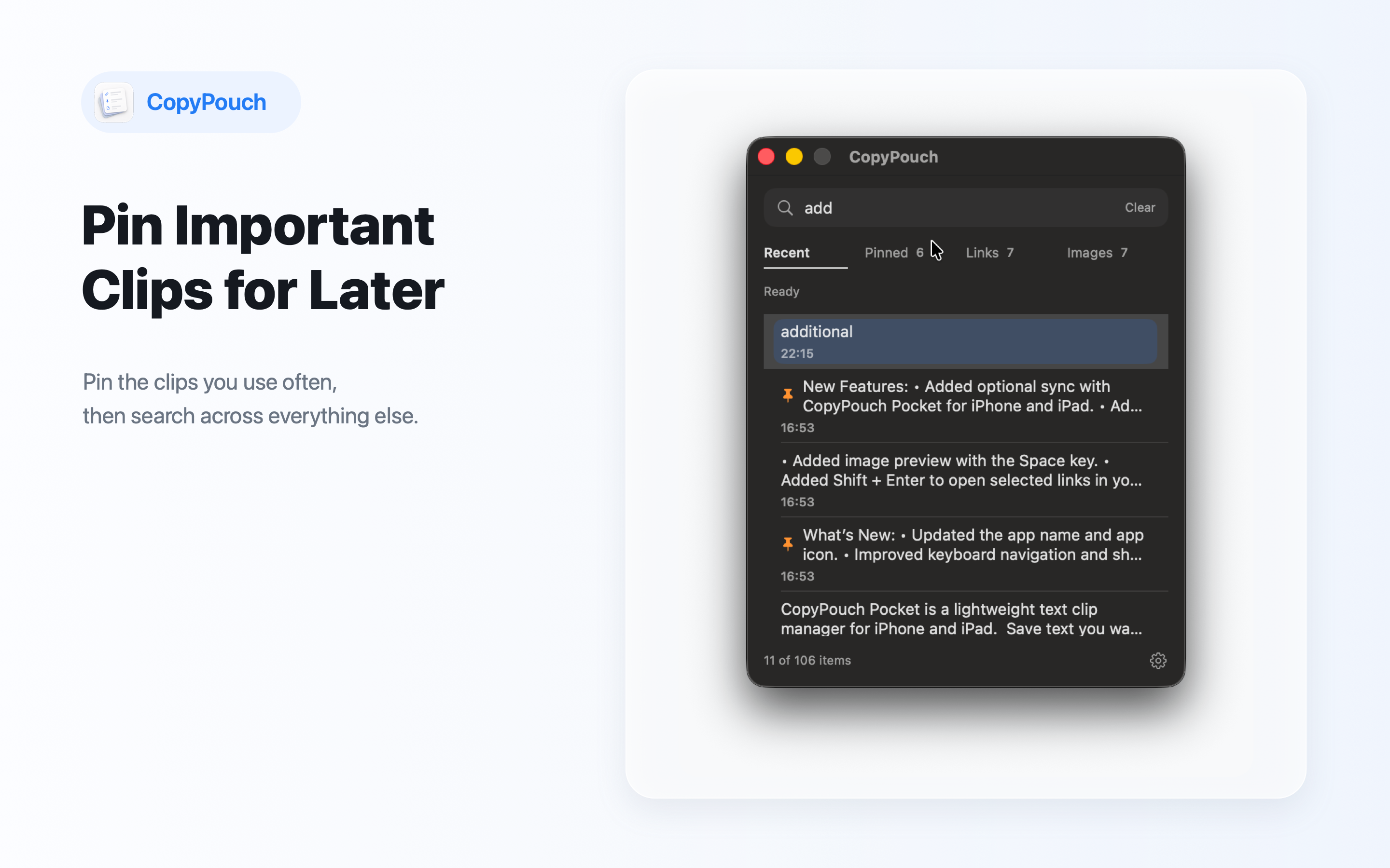 CopyPouch for Mac gallery image
