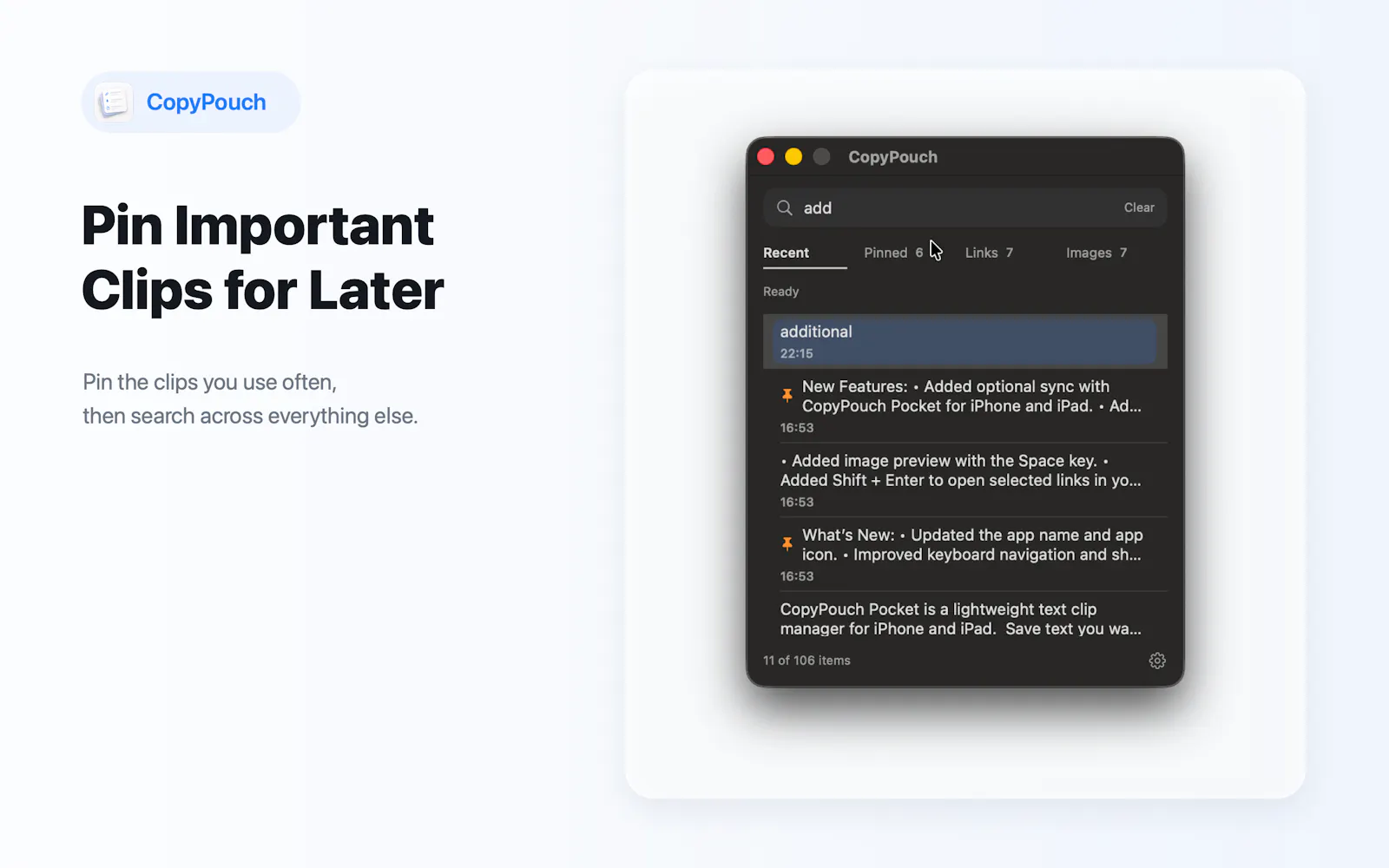 CopyPouch for Mac screenshot 4