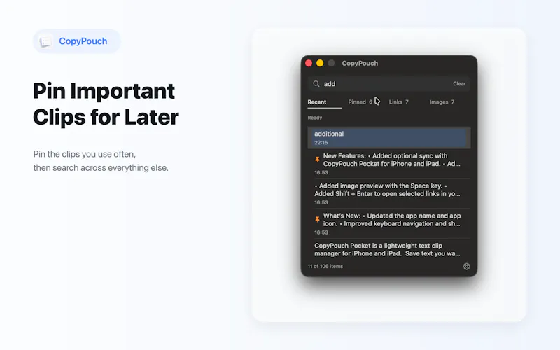 CopyPouch for Mac screenshot 4