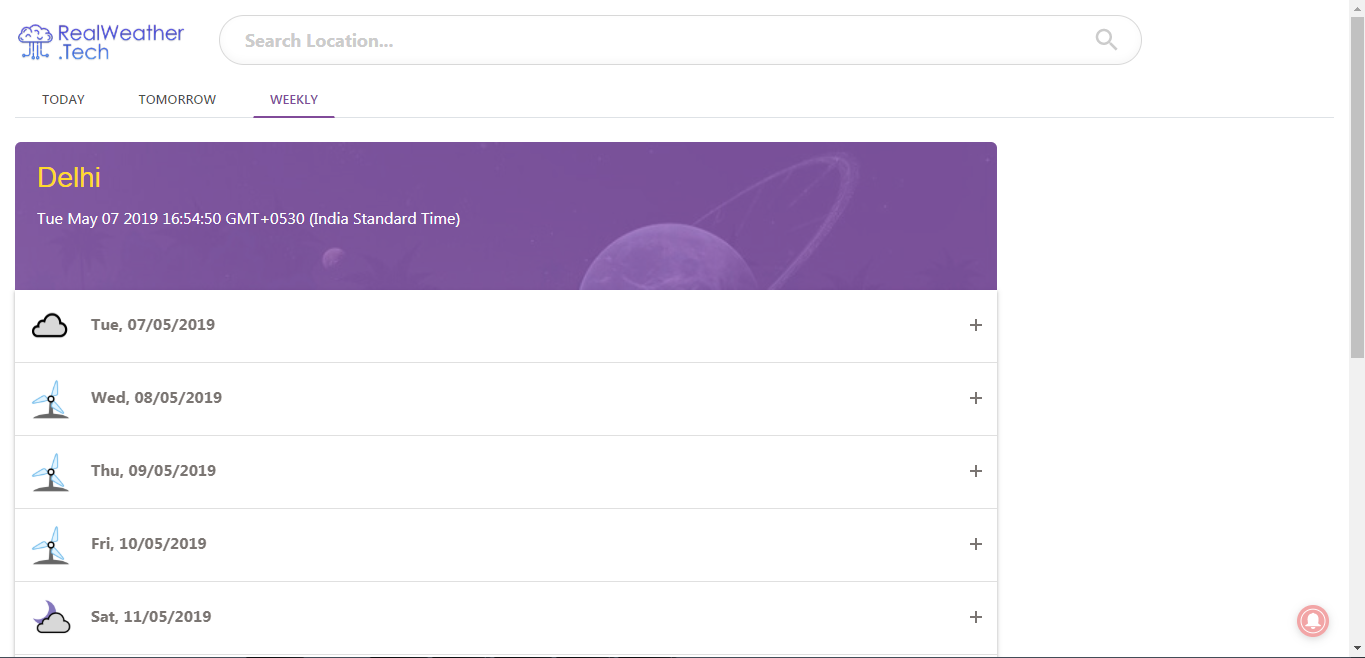 RealWeather.Tech gallery image