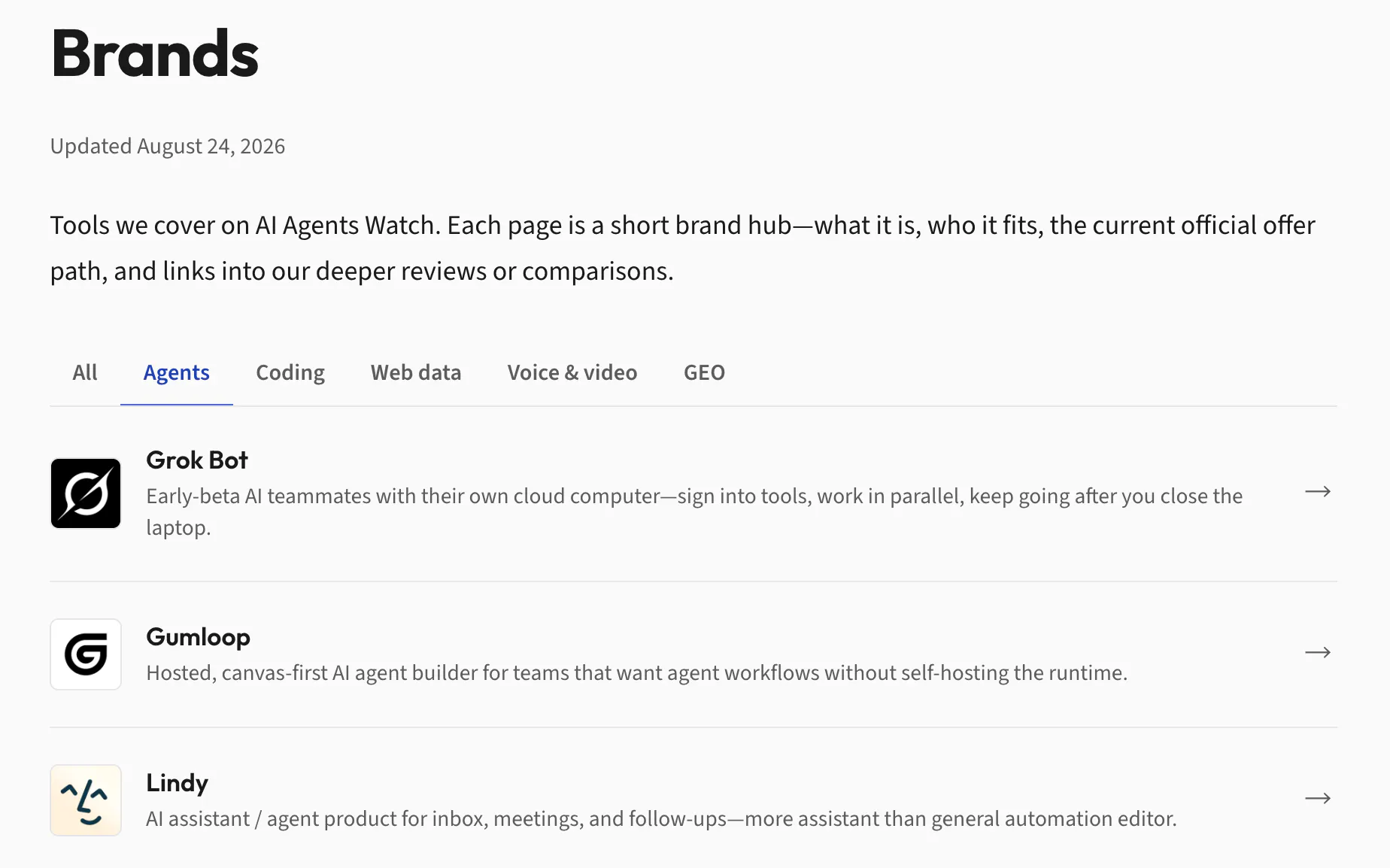 AI Agents Watch gallery image