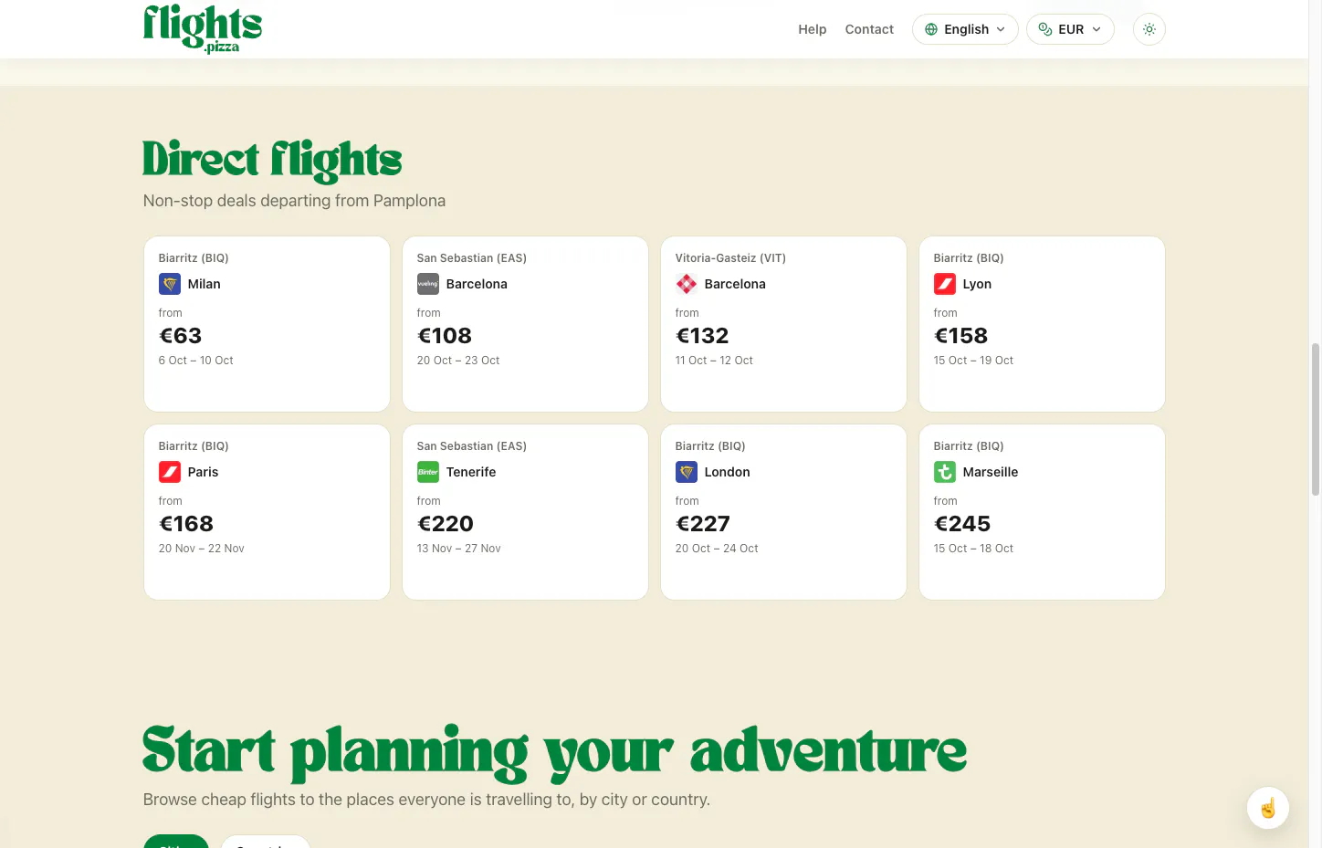 flights.pizza gallery image