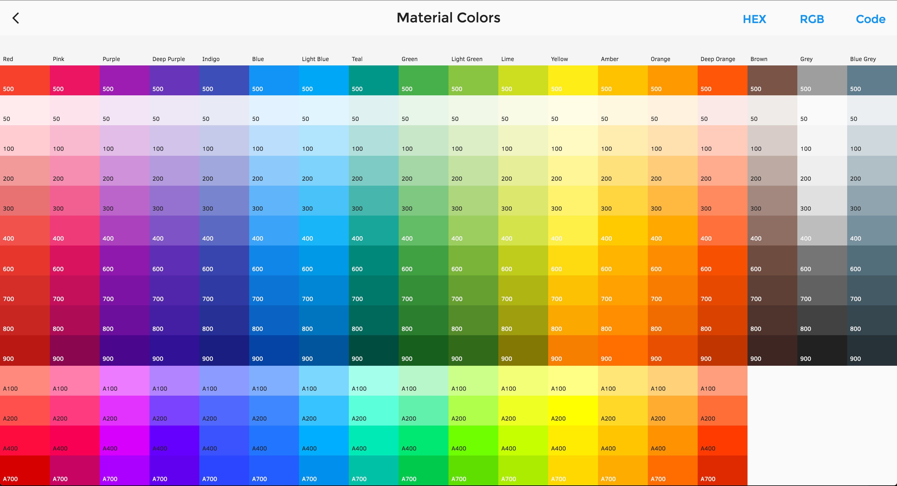 Material Colors media 1