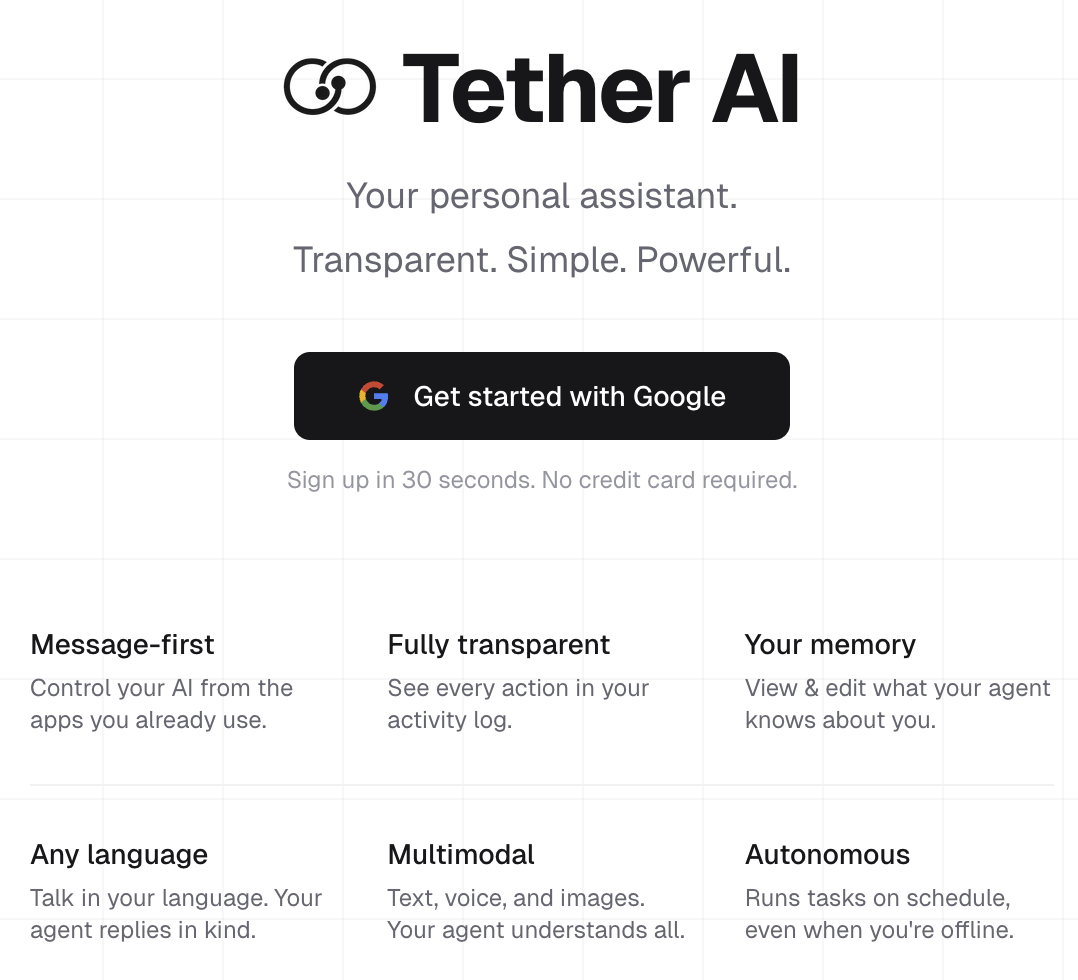 Tether AI gallery image