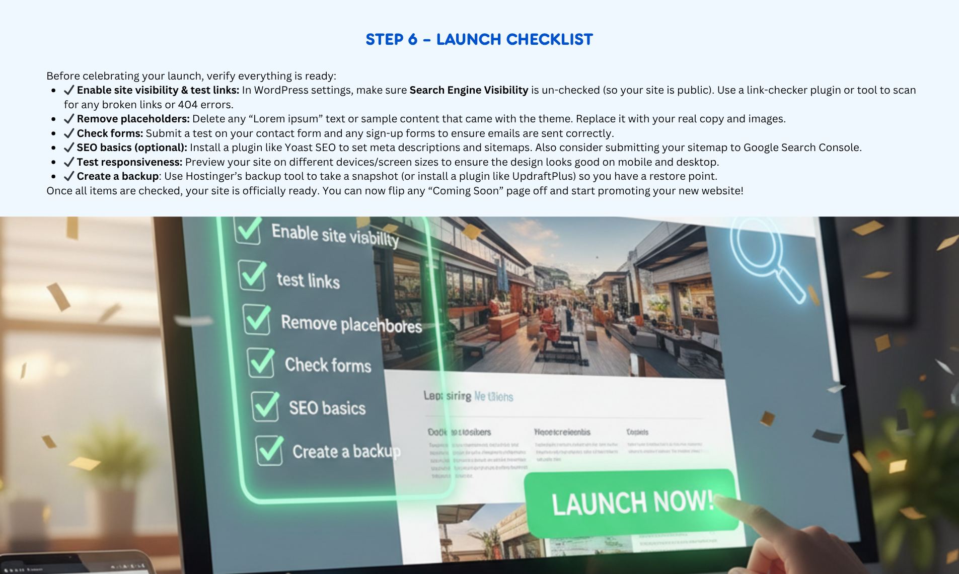 Step Guide Hostinger gallery image