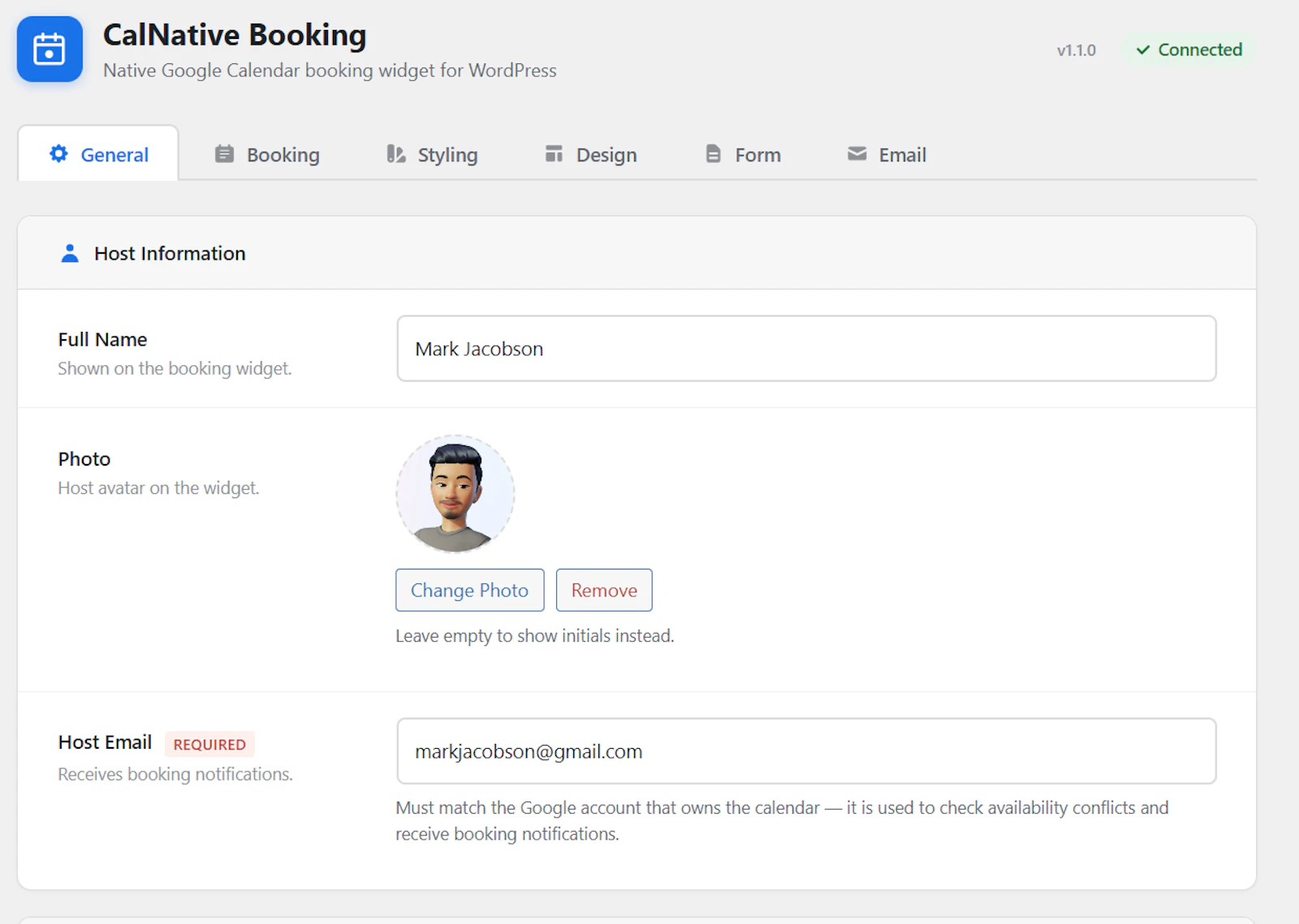 CalNative Booking - Google Calendar screenshot 3