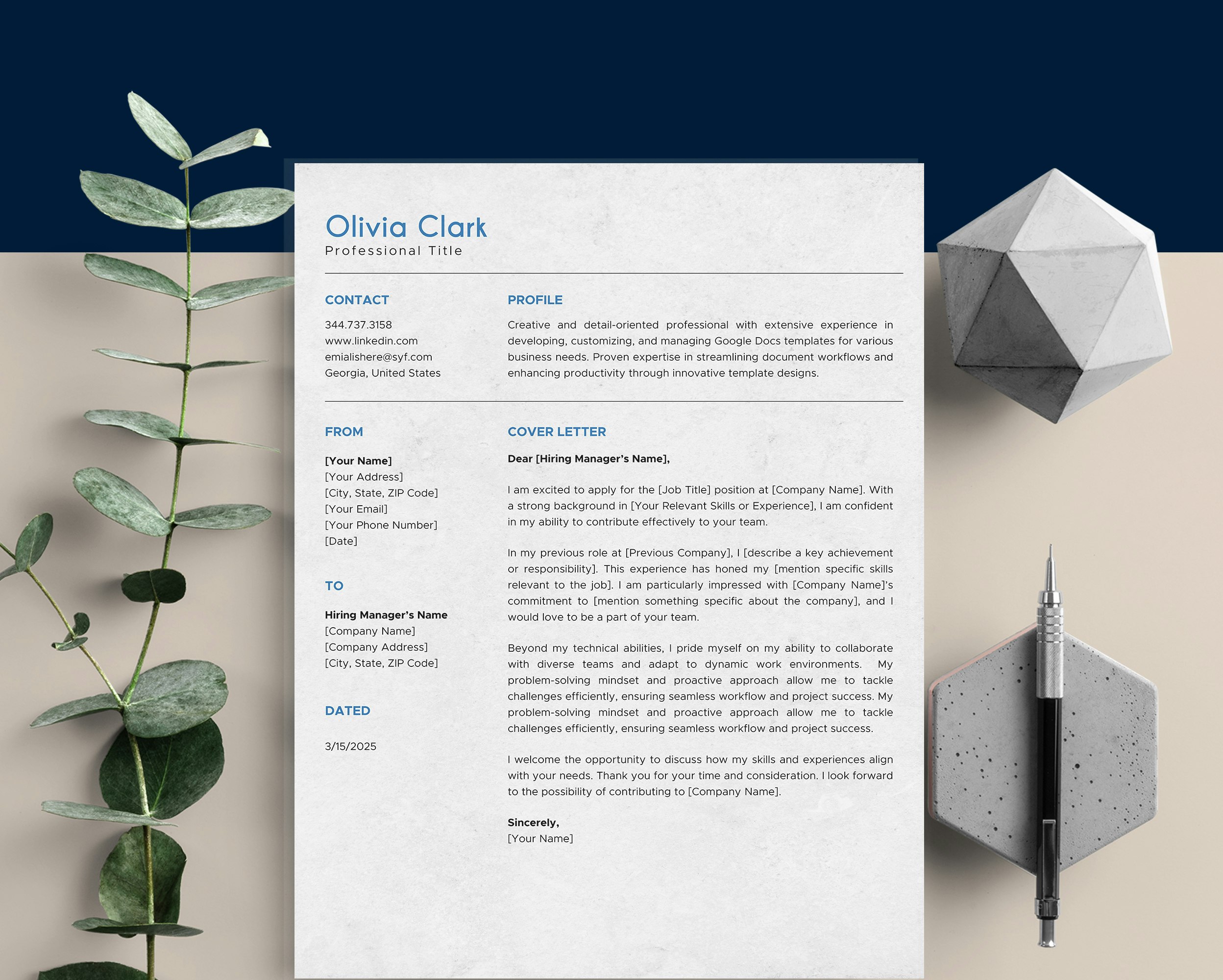 Templat Resume Percuma - ResumeProworks media 3
