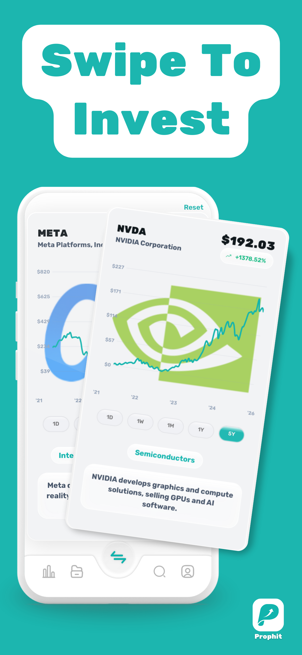 Prophit: Swipe To Invest gallery image