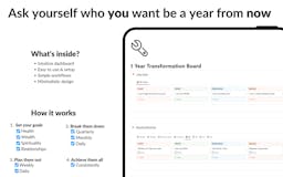 1 Year Transformation Board media 3