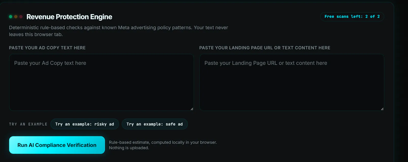 Policy Guard screenshot 2