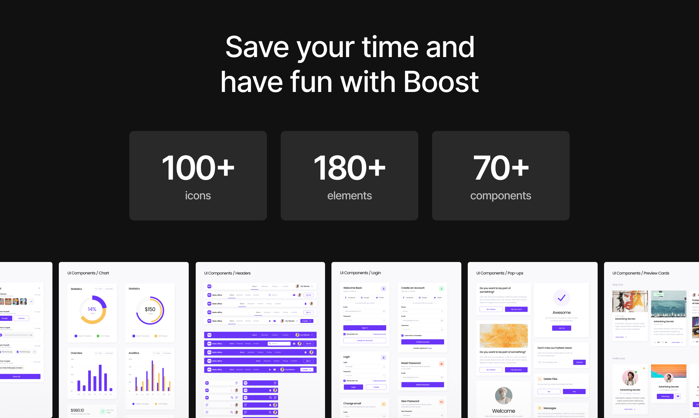 Boost UI Kit gallery image