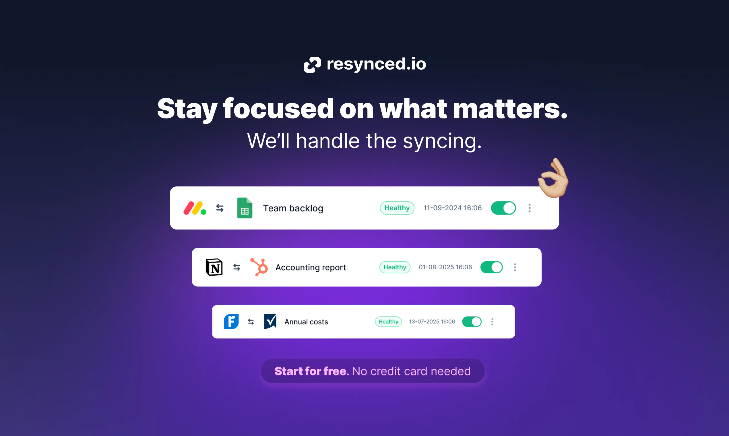 resynced.io gallery image