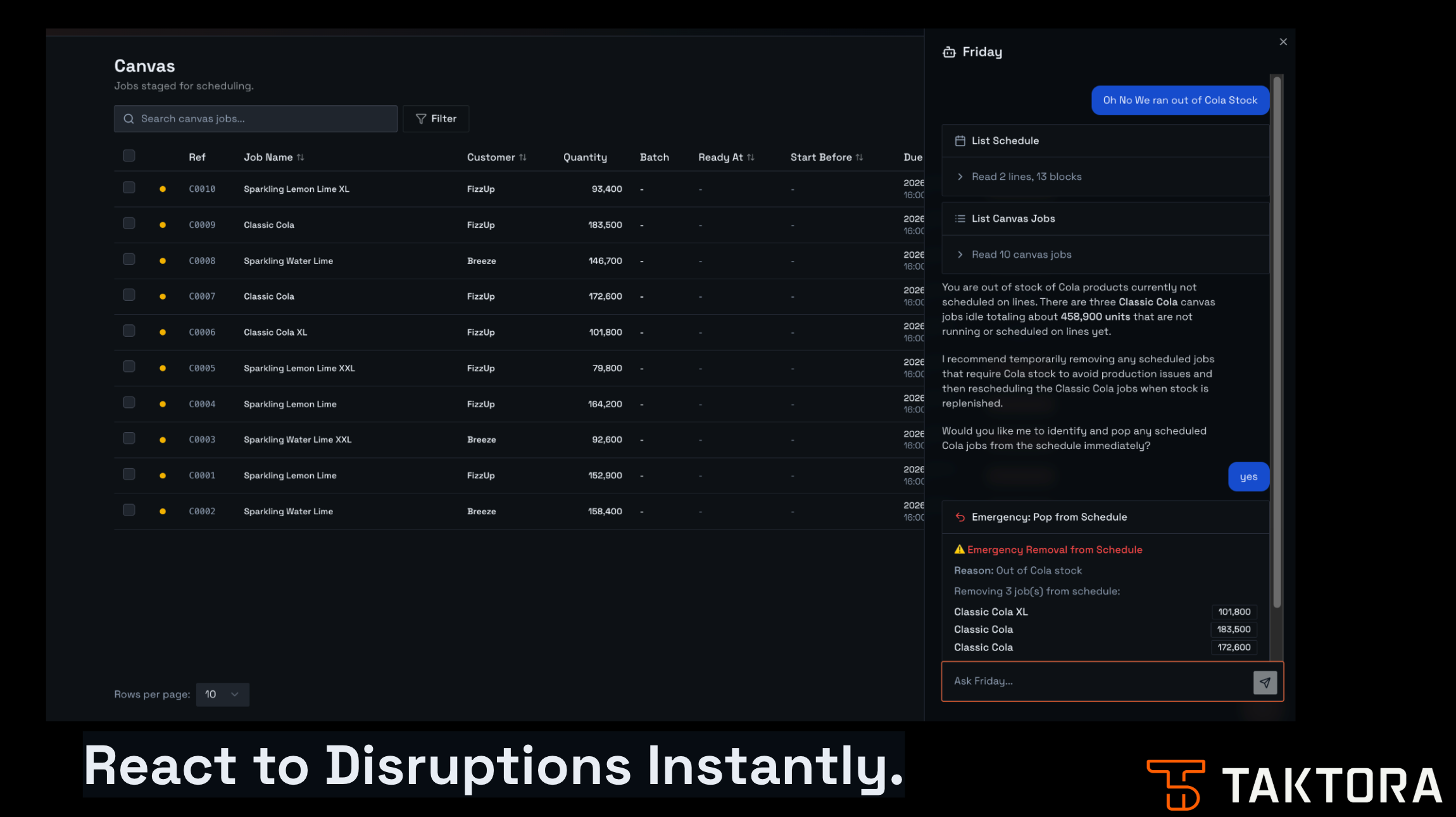 Taktora - Screenshot 2 showing product features and functionality