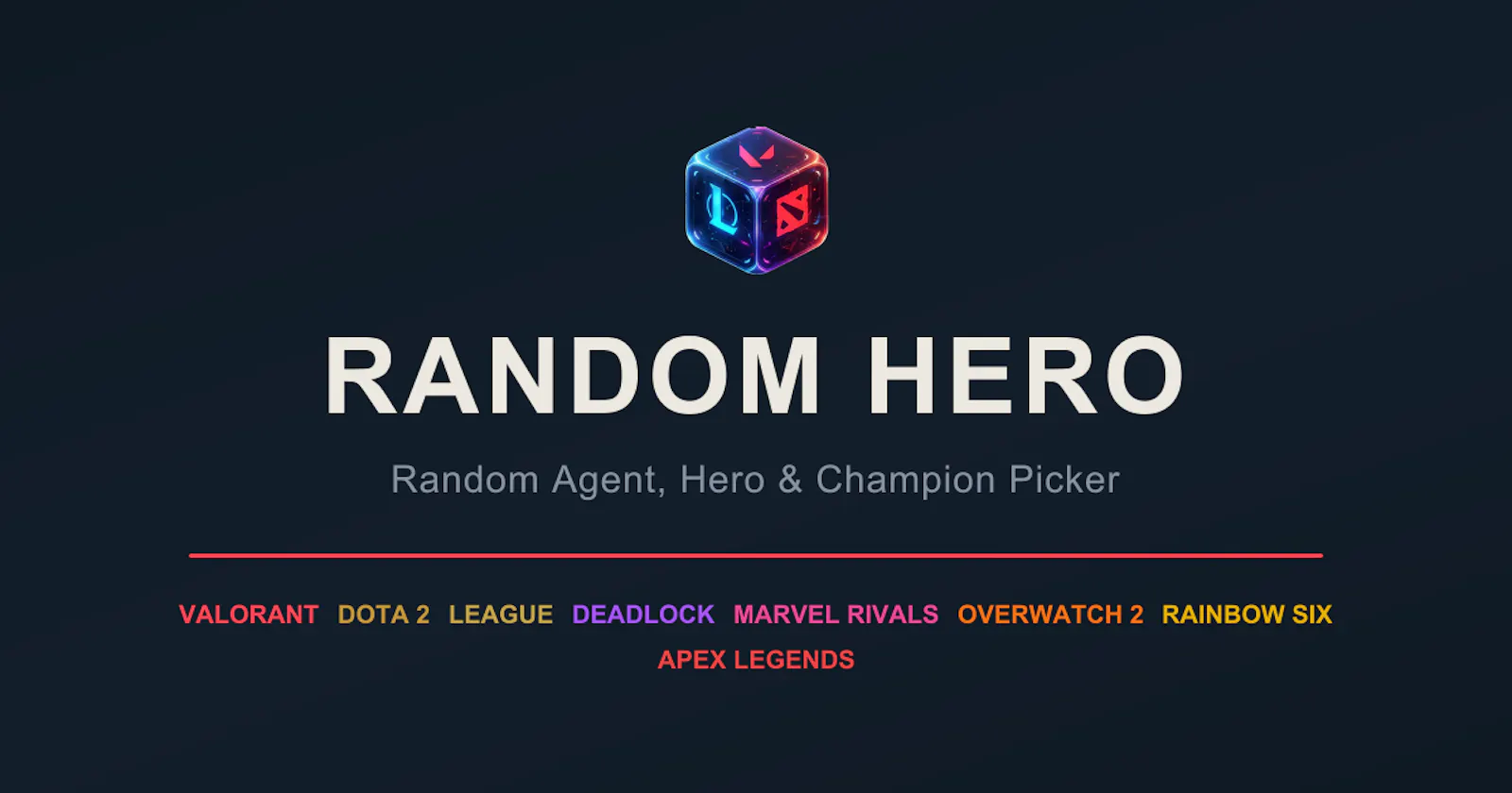 Random Hero screenshot 1