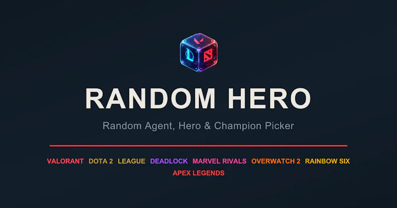 Random Hero screenshot 1