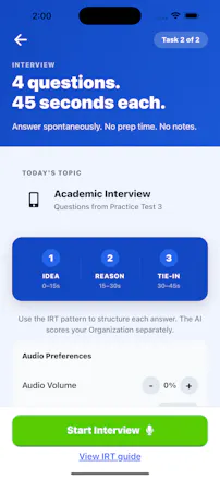 TOEFL Speaking Practice & AI App gallery image