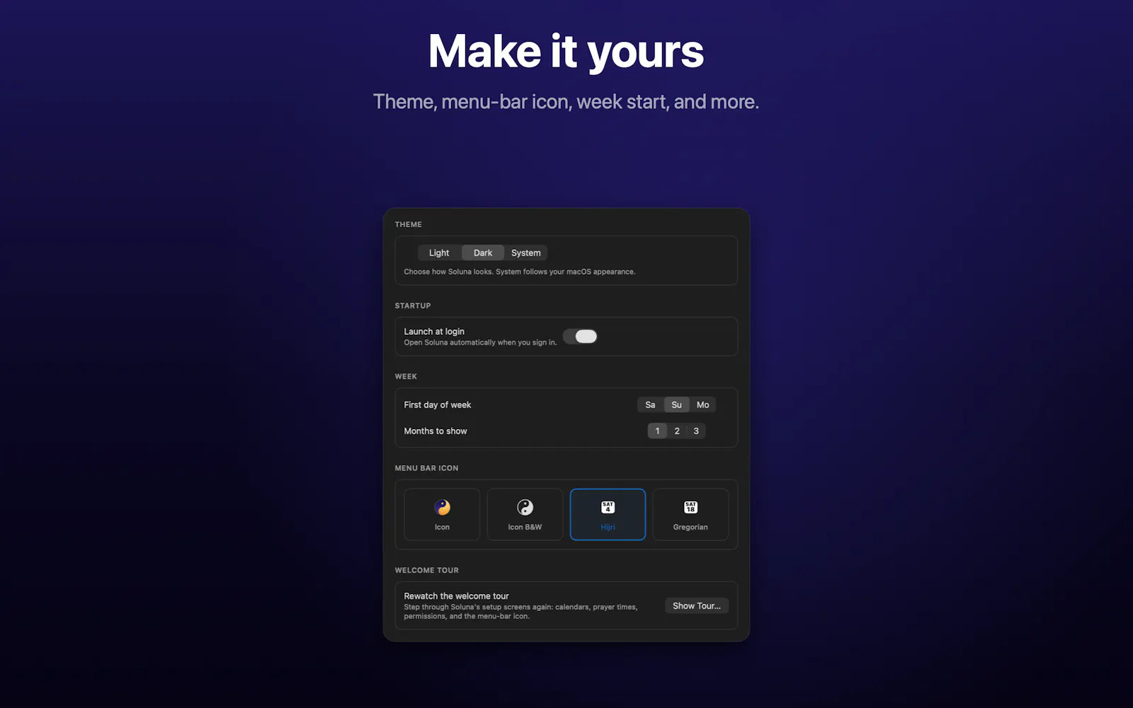 Soluna Calendar for macOS screenshot 11