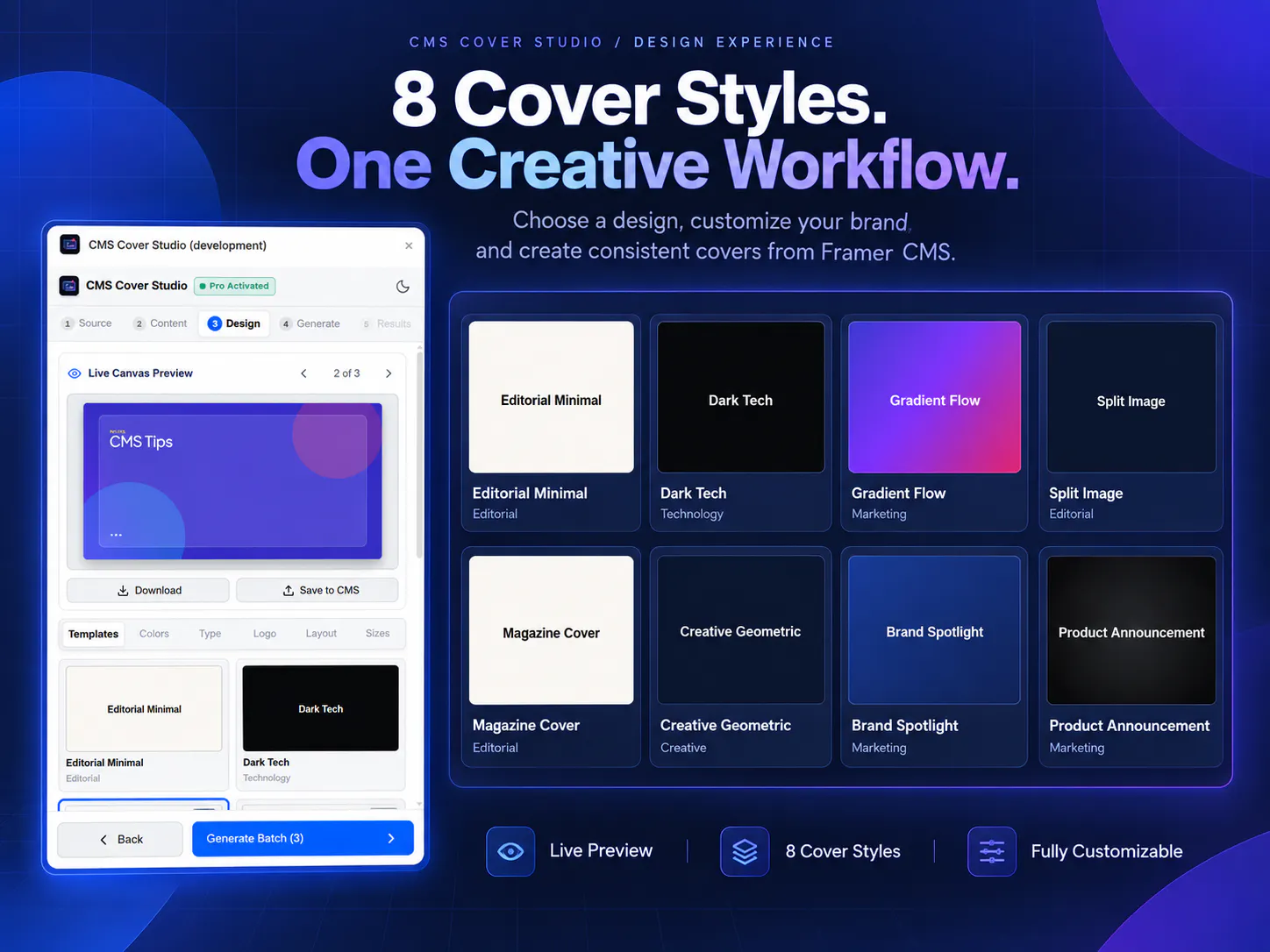CMS Cover Studio gallery image