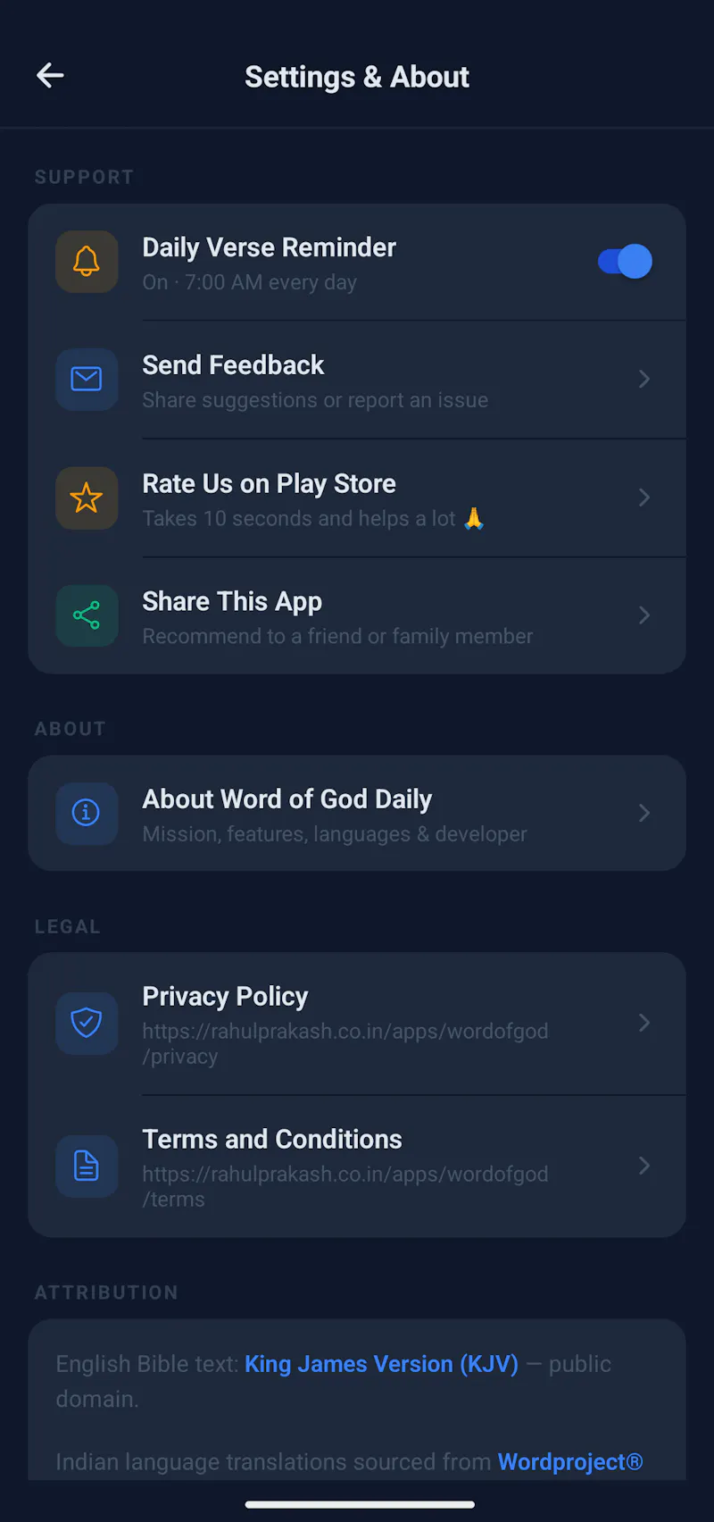Word of God Daily screenshot 4