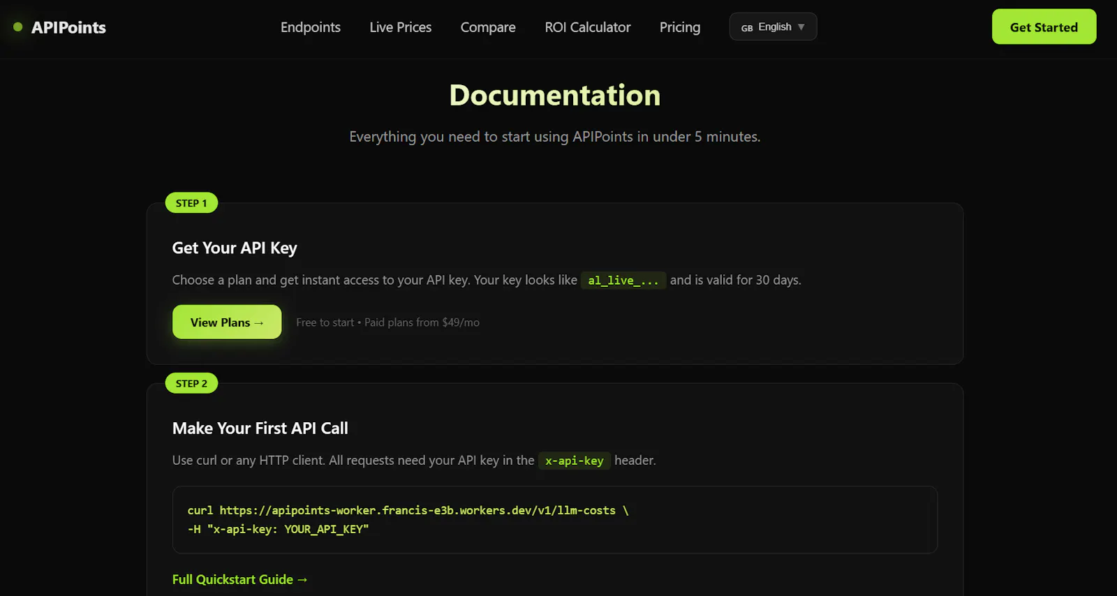 APIPoints screenshot 4